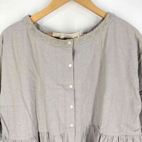 サマンサモスモス samansa Mos2 ドビーギャザー前後着ワンピース レディース FREE