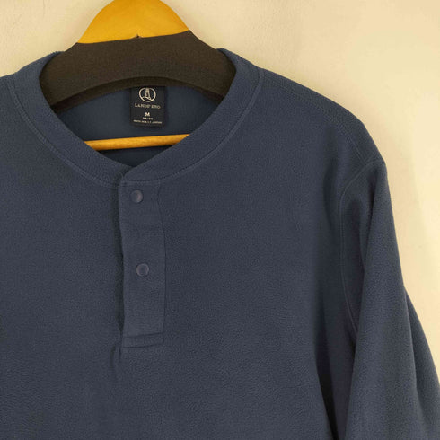 ランズエンド LANDS END フリースヘンリーネック プルオーバー PALARTEC メンズ import:M
