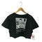 ARCHIVE BOLD RED MOSS クロップド丈 クルーネックTシャツ Y2K レディース FREE