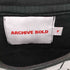 ARCHIVE BOLD RED MOSS クロップド丈 クルーネックTシャツ Y2K レディース FREE