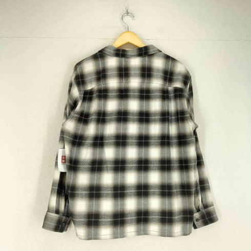 ユニクロ UNIQLO ブラッシュドコットンオーバーサイズシャツ メンズ M