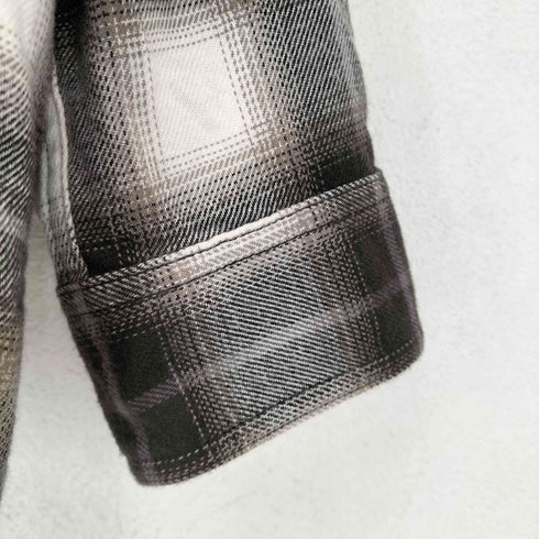 ユニクロ UNIQLO ブラッシュドコットンオーバーサイズシャツ メンズ M