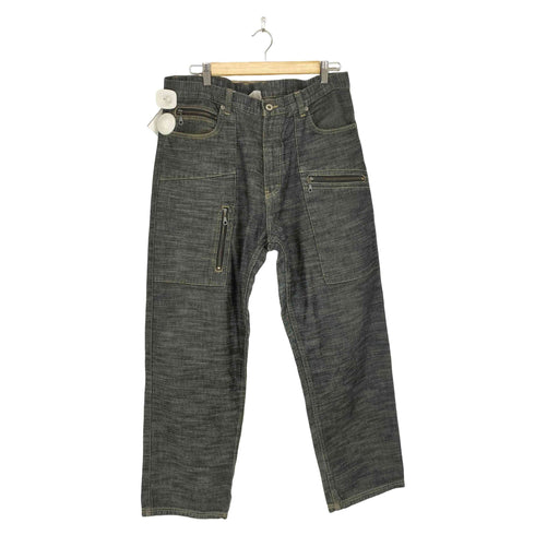 マスターピース MASTERPIECE マルチポケット スラブデニムパンツ メンズ JPN:L