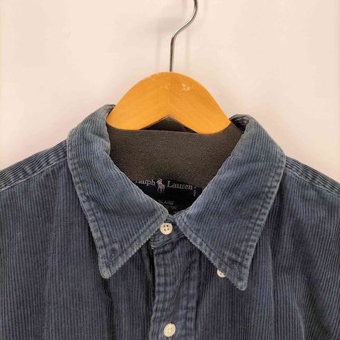 ラルフローレン RALPH LAUREN ポニー刺繍 ボタンダウンコーデュロイシャツ メンズ import:M