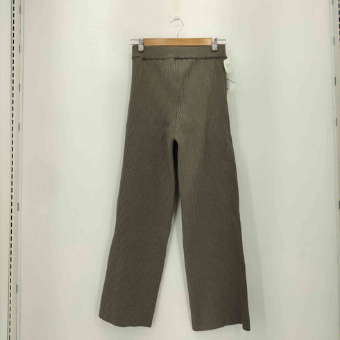 ジャーナルスタンダードレリューム JOURNAL STANDARD relume ウォッシャブル ストレッチ ニット リブパンツ レディース FREE