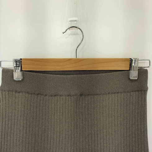 ジャーナルスタンダードレリューム JOURNAL STANDARD relume ウォッシャブル ストレッチ ニット リブパンツ レディース FREE