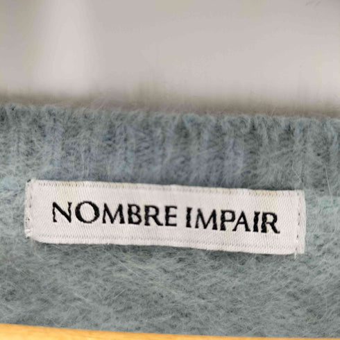 ノンブルアンペール NOMBRE IMPAIR モヘヤニット レディース