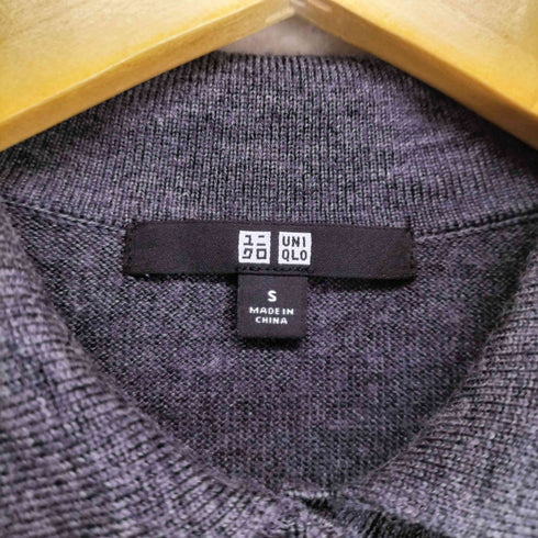 ユニクロ UNIQLO メリノポロセーター レディース S