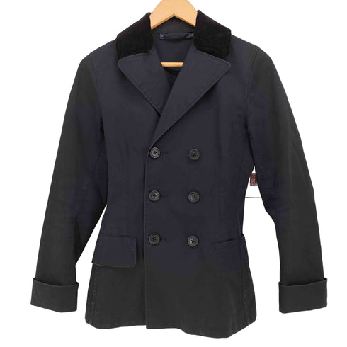ラルフローレン RALPH LAUREN 襟コーデュロイ切替 ピーコート レディース 7