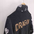 DANCE WITH DRAGON 裏起毛 クロス スカル バックスパンコール フリースジャケット レディース JPN:3