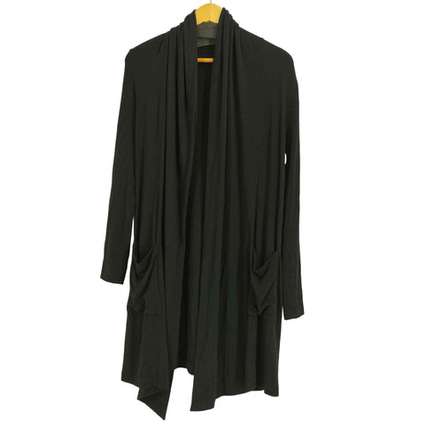 バジュラ bajra ショールカラー ボタンレスロングカーディガン ワンピース レディース JPN:1