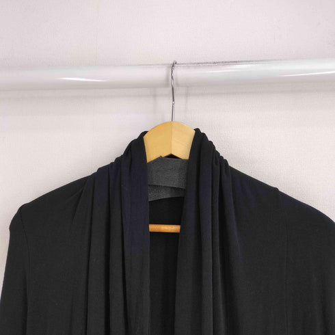 バジュラ bajra ショールカラー ボタンレスロングカーディガン ワンピース レディース JPN:1