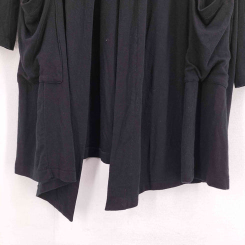 バジュラ bajra ショールカラー ボタンレスロングカーディガン ワンピース レディース JPN:1