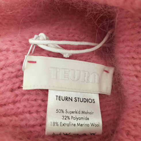 TEURN モヘアビーニー レディース