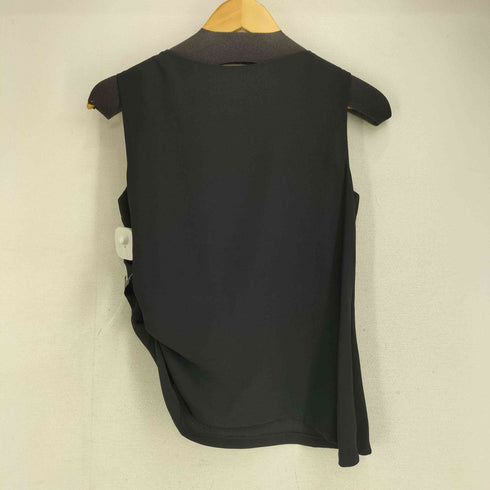バレンシアガ BALENCIAGA ギャザーデザイン ノースリーブ ブラウス レディース EUR:38