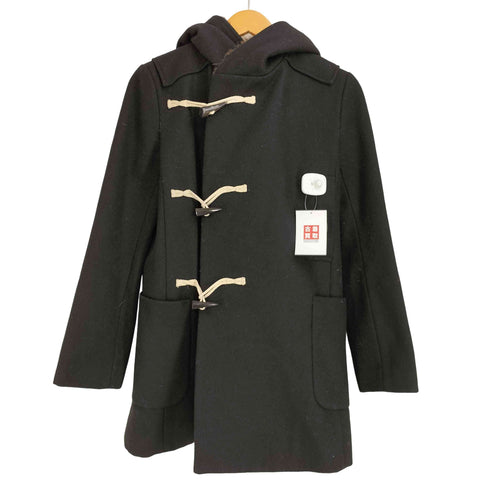 アイエススナオクワハラ I.S. sunao kuwahara 裏地ファー フード 変形 ダッフルコート メンズ JPN:S