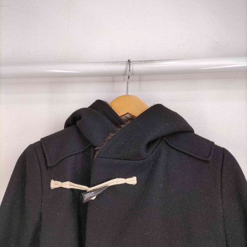 アイエススナオクワハラ I.S. sunao kuwahara 裏地ファー フード 変形 ダッフルコート メンズ JPN:S