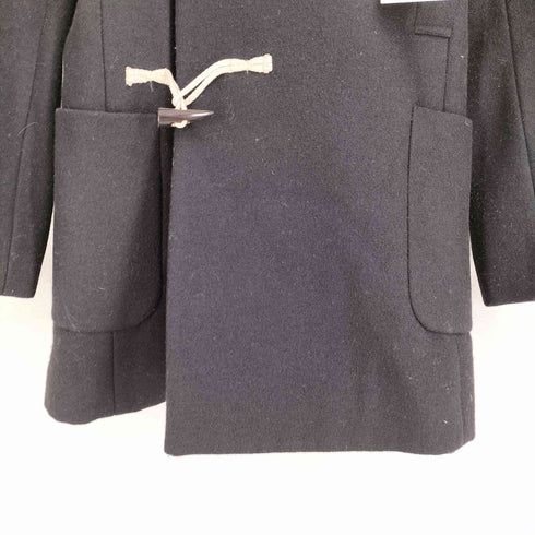 アイエススナオクワハラ I.S. sunao kuwahara 裏地ファー フード 変形 ダッフルコート メンズ JPN:S