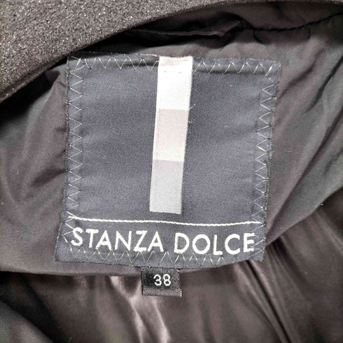 STANZA DOLCE フェイクファーダウンコート レディース 38