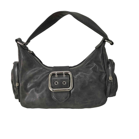マウジー moussy SIDE POCKET HOBO バッグ レディース
