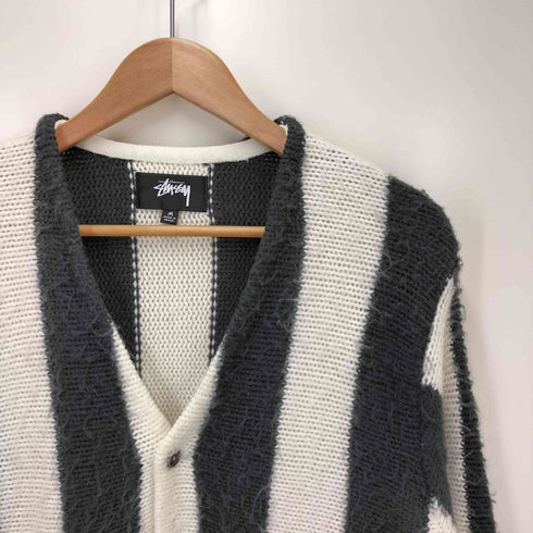 ステューシー Stussy Stripe Brushed Cardigan メンズ JPN:M