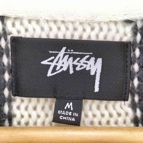ステューシー Stussy Stripe Brushed Cardigan メンズ JPN:M