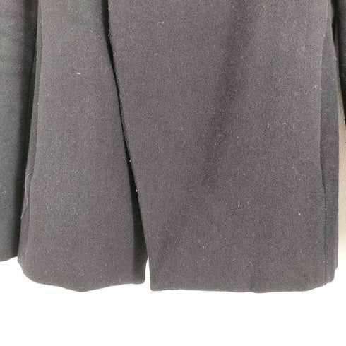 N4 ウール 変形 比翼 ハイネックネック ショートラップコート メンズ JPN:1