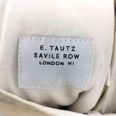 イートウツサヴィルロウ E.TAUTZ SAVILE ROW チノパン メンズ US:30-31