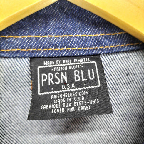 プリズンブルー PRSN BLU USA製 デニムトラッカージャケット メンズ 1