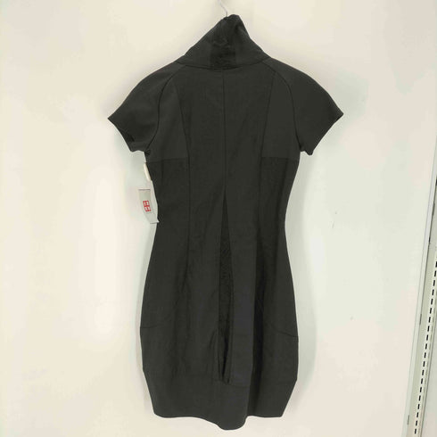AAKASHA ジップアップハイネックリネンワンピース Y2K レディース JPN:XS
