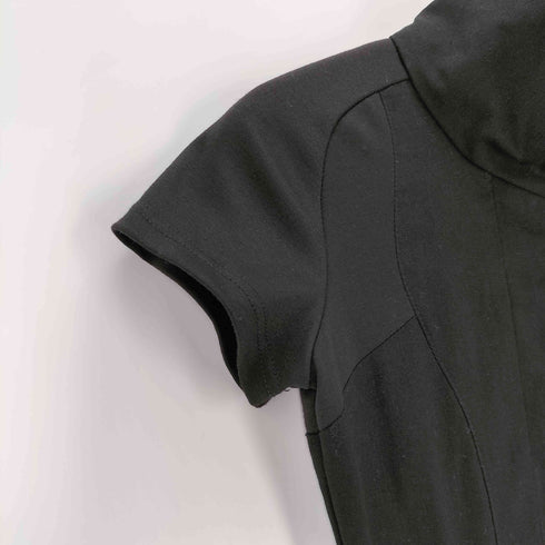 AAKASHA ジップアップハイネックリネンワンピース Y2K レディース JPN:XS