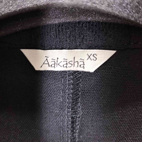 AAKASHA ジップアップハイネックリネンワンピース Y2K レディース JPN:XS