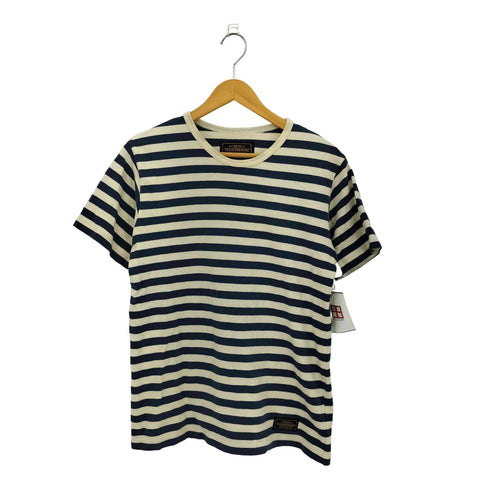 ネイバーフッド NEIGHBORHOOD ボーダー コットン半袖 クルーネック Tシャツ メンズ M
