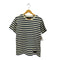 ネイバーフッド NEIGHBORHOOD ボーダー コットン半袖 クルーネック Tシャツ メンズ M