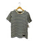 ネイバーフッド NEIGHBORHOOD ボーダー コットン半袖 クルーネック Tシャツ メンズ M