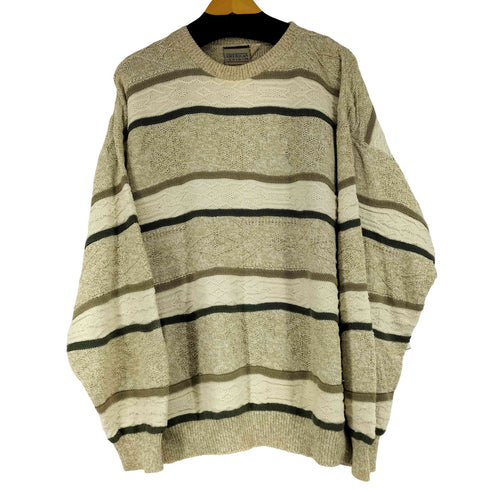AMERICAN SPIRIT ストライプコットンニット メンズ import:L