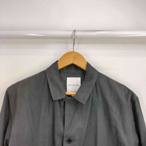 スティルバイハンド STILL BY HAND シリコンコーティングシャツコート メンズ JPN:50