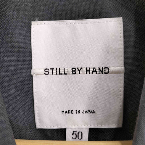スティルバイハンド STILL BY HAND シリコンコーティングシャツコート メンズ JPN:50