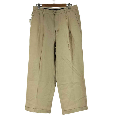 ドッカーズ DOCKERS リネン2タックスラックス メンズ 34/32