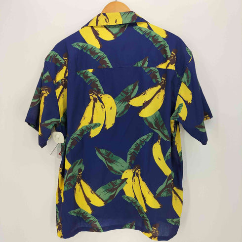 ベーセーストック B.C STOCK 総柄 バナナ オープンカラーシャツ メンズ JPN:L
