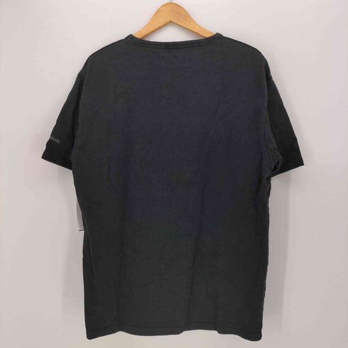 ショット Schott レザーパッチ クルーネック S/S Tシャツ メンズ import:XL