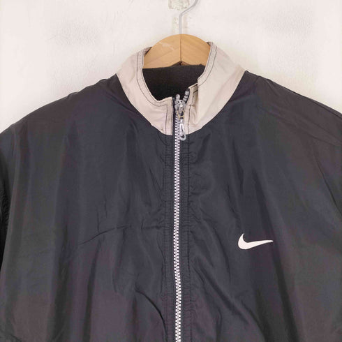 ナイキ NIKE 90S クロップドナイロンジップアップジャケット レディース import:M