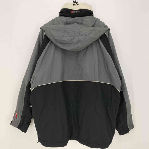 ALPINE DESIGN 90s~00s 比翼ジップ ナイロンジャケット スノーウェア メンズ import:XXL