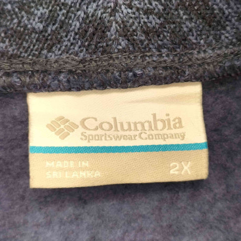 コロンビア Columbia 総柄ハイネックプルオーバー メンズ 2X