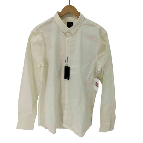 アルマーニエクスチェンジ ARMANI EXCHANGE regular レギュラーカラーシャツ メンズ import:L