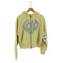 HTH(Hotter than Hell) heart logo zip hoodie レディース FREE