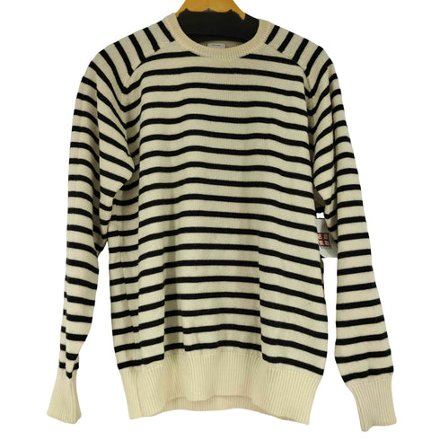 ミスタージェントルマン MR.GENTLEMAN ボーダー プルオーバーニット メンズ import:XL