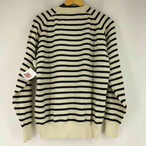 ミスタージェントルマン MR.GENTLEMAN ボーダー プルオーバーニット メンズ import:XL