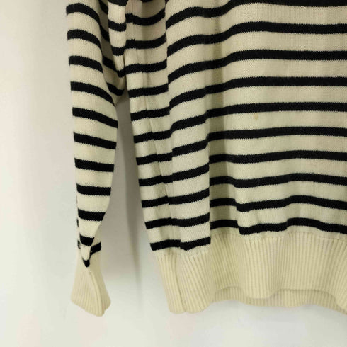 ミスタージェントルマン MR.GENTLEMAN ボーダー プルオーバーニット メンズ import:XL