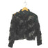 ザラ ZARA フラワーレースシースルーシャツ レディース import:XS